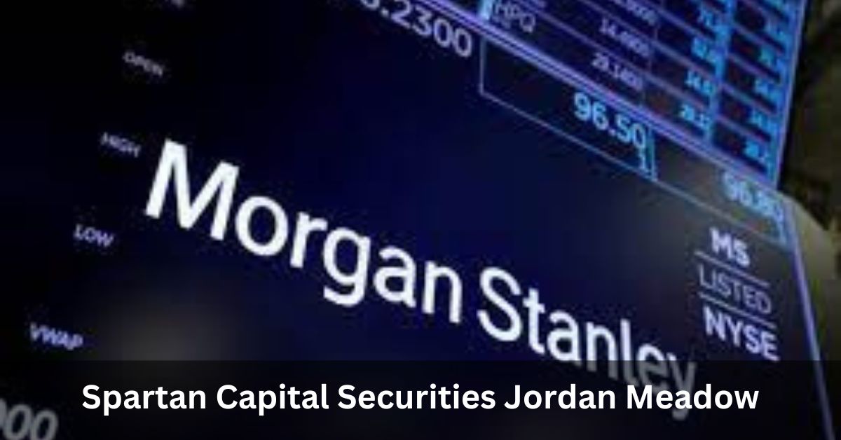 Spartan Capital Securities Jordan Meadow